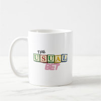 The Usual Bet Logo Tasse