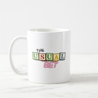 The Usual Bet Logo Tasse