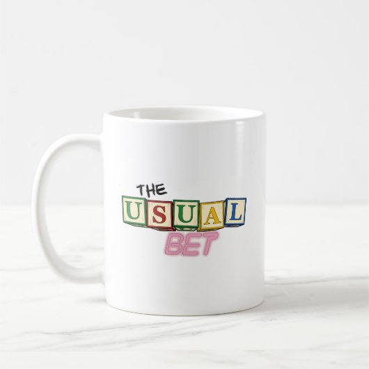 The Usual Bet Logo Tasse (Links)