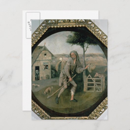 The Vagabond/The Prodigal Son, c.1510 Postkarte (Vorne/Hinten)