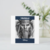 The Valhalla Viking Karte (Stehend Vorderseite)