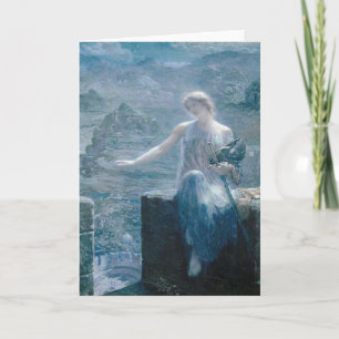 The Valkyrie's Vigil, Edward Robert Hughes, 1906 Karte