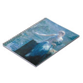 The Valkyrie's Vigil Edward Robert Hughes Art Notizblock (Linke Seite)