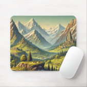 The Valley of Legends – A Journey Begins Mousepad (Mit Mouse)