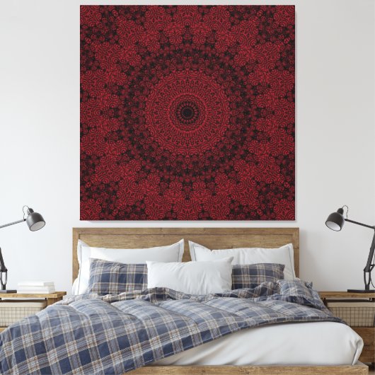 The Vampire Mandala Leinwanddruck (Insitu (Schlafzimmer))