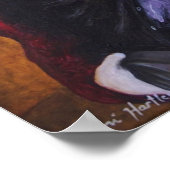 The Vampire - Originelle Kunst von Dori Hart Poster (Ecke)