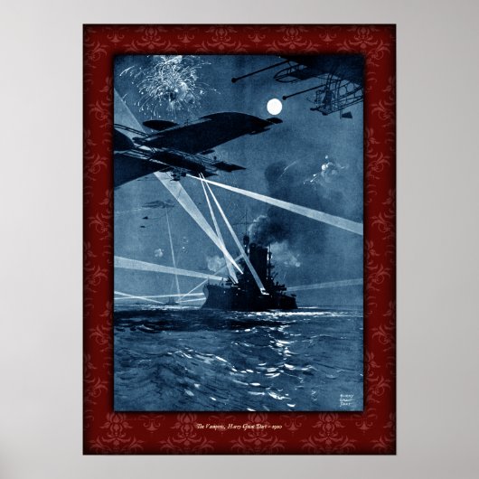 The Vampires - von Harry Grant Dart, 1910 Poster (Vorne)