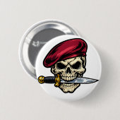 The Vanguard's Grin Button (Vorne & Hinten)