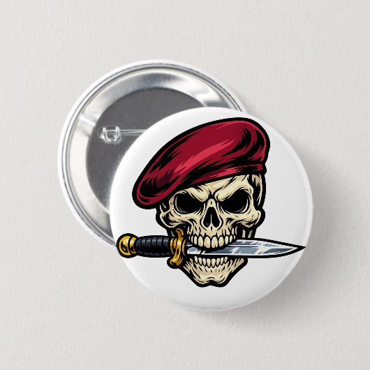 The Vanguard's Grin Button (Vorne & Hinten)