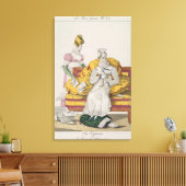 The Vapors or The Accounts Day, Platte 62 von "Le Leinwanddruck (Insitu (Wohnzimmer))