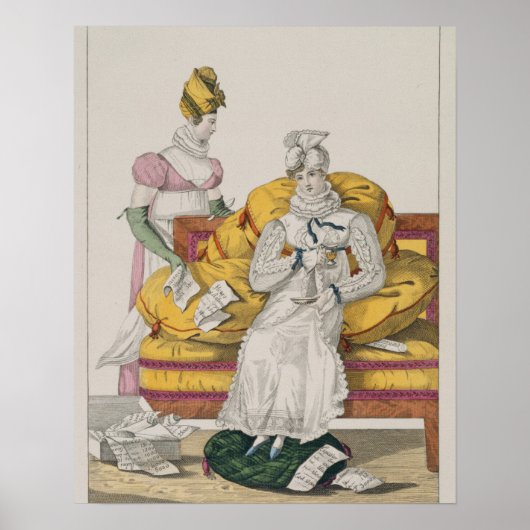 The Vapours or The Accounts Day, plate 62 from 'Le Poster (Vorne)