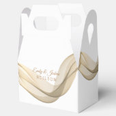 The Veil Favor Box Temple Wedding Geschenkschachtel (Geöffnet)