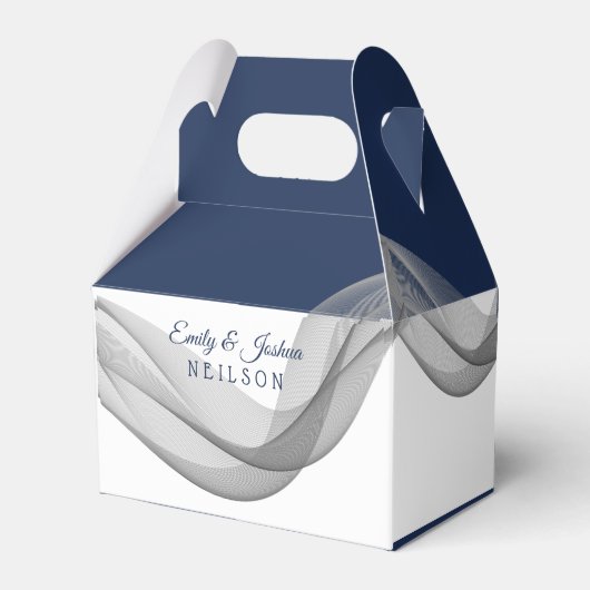 The Veil Favor Box Temple Wedding Geschenkschachtel (Vorderseite)