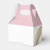 The Veil Favor Box Temple Wedding Geschenkschachtel (Rückseite)