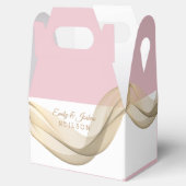 The Veil Favor Box Temple Wedding Geschenkschachtel (Geöffnet)