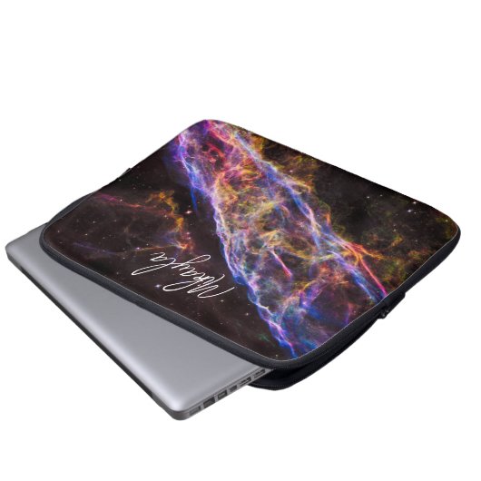 The Veil Nebula Laptopschutzhülle (Vorne Knopf)
