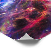 The Veil Nebula Poster (Ecke)