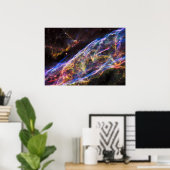 The Veil Nebula Poster (Heimbüro)