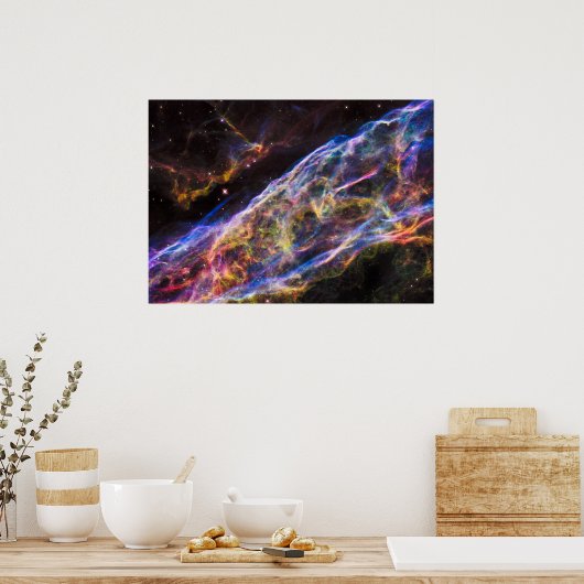 The Veil Nebula Poster (Küche)