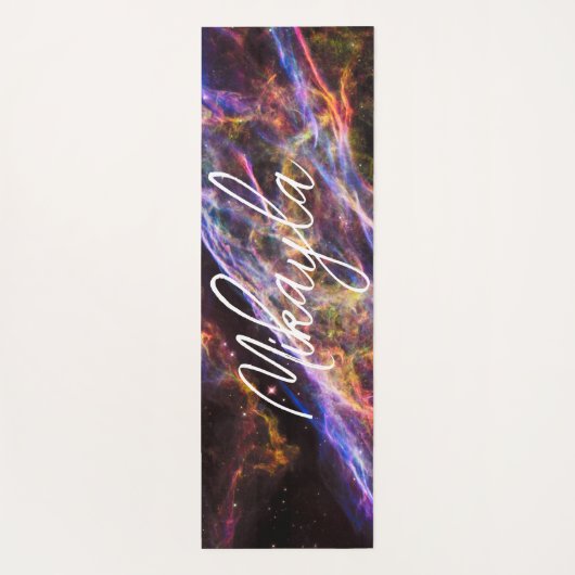 The Veil Nebula Yogamatte (Rückseite)