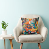 The Velociraptors Family Vacation  Kissen (Stuhl )