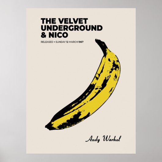 The Velvet Underground & Nico Poster (Vorne)