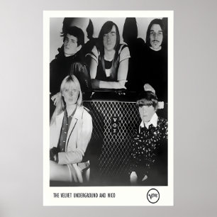 The Velvet Underground und Nico Werbephoto aus den Poster