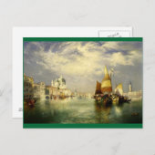 The Venetian Grand Canal Postkarte (Vorne/Hinten)