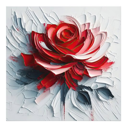 The Versatility of Blooming Roses in Art Fotodruck (Vorne)