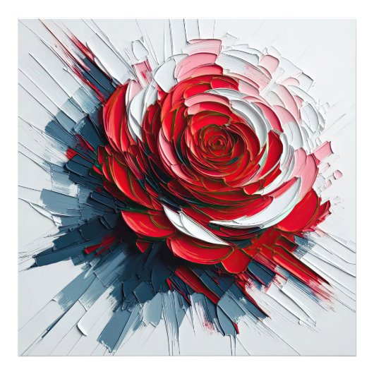 The Versatility of Blooming Roses in Art Fotodruck (Vorne)