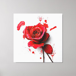 The Versatility of Blooming Roses in Art Leinwanddruck