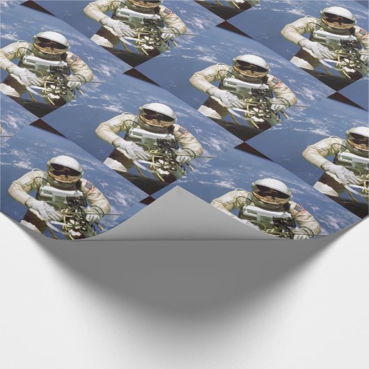 The Very First U.S. Spacewalk - 3. Juni 1965 Geschenkpapier (Ecke)