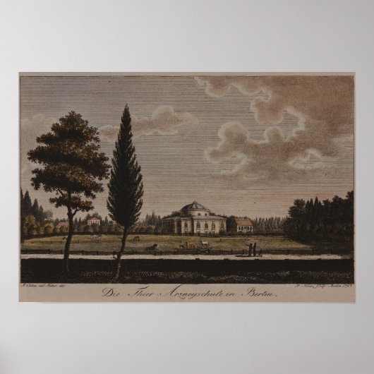 The Veterinary School, Berlin, 1795 Poster (Vorne)