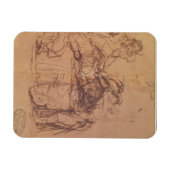 The Vices of the Prodigal Son (Stift und Tinte auf Magnet (Horizontal)
