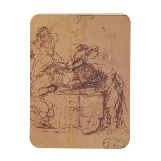 The Vices of the Prodigal Son (Stift und Tinte auf Magnet (Vertikal)