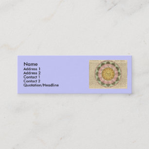 The Vicissitude of Seasons erklärt - Kartendetails Mini Visitenkarte