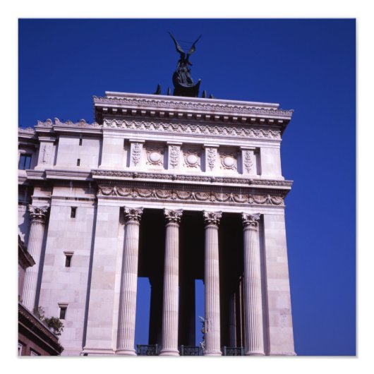 The Victor Emmanuel 2. Monument Rome Poster (Vorne)