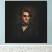 The Victorian Man Leinwanddruck (Insitu (Holzboden))