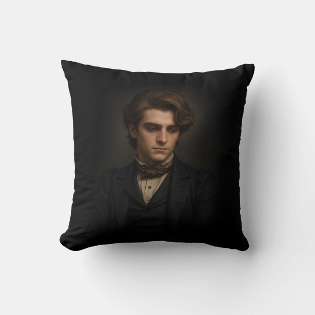 The Victorian Man Pillow Kissen (Vorderseite)