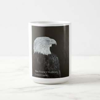 The View Changes Everything Eagle Card Kaffeetasse