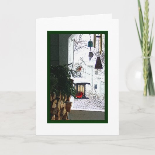 "The View From Here" Feiertagskarte (Vorderseite)