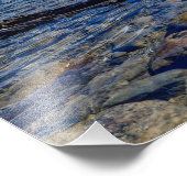 The view of Mount Fitzroy at Laguna Capri Fotodruck (Ecke)