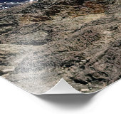 The view of Mount Fitzroy at the lookout Fotodruck (Ecke)