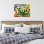 The Village, c.1923 Leinwanddruck (Insitu (Schlafzimmer))