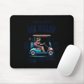The Village Of Oak Hollow Golf Cart Design  Mousepad (Mit Mouse)