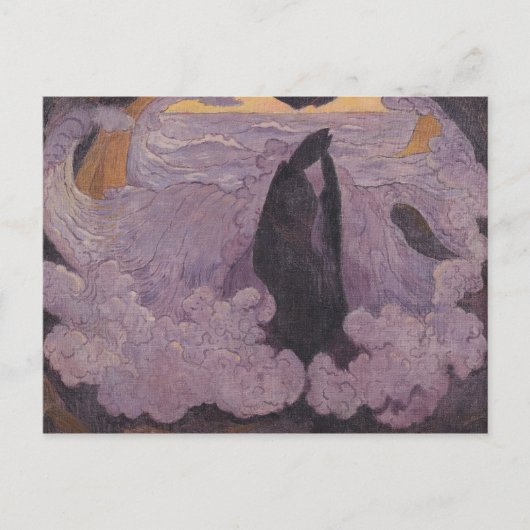 The Violet Wave, c.1895-6 Postkarte (Vorderseite)