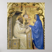 The Virgin appearing to St. Bernard, detail from a Poster (Vorne)