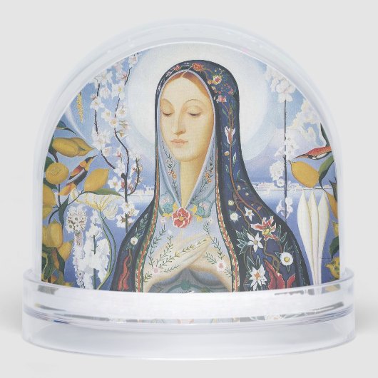 The Virgin by Joseph Stella Schneekugeln (Vorderseite)