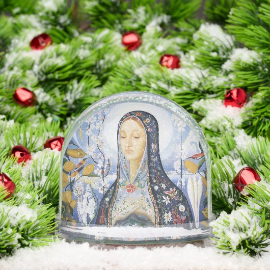 The Virgin by Joseph Stella Schneekugeln (Weihnachten)