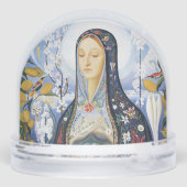 The Virgin by Joseph Stella Schneekugeln (Rückseite)